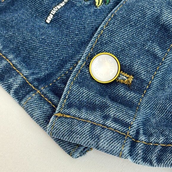 Louis Vuitton LV New Collection Animal Embroidered Denim Jacket Men's - Picture 7 of 14